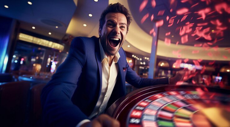 Antarmuka permainan Lucky Twins di layar seluler dewa cukong88 menampilkan live dealer dan statistik real-time